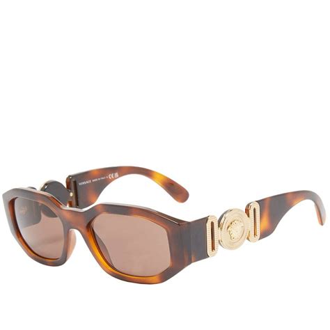 versace tortoise sunglasses|tortoise shell sunglasses women.